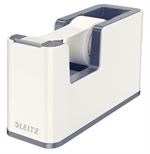 Tapedispenser Leitz Wow hvid Til ruller op til 1,9 cm x 33 m.